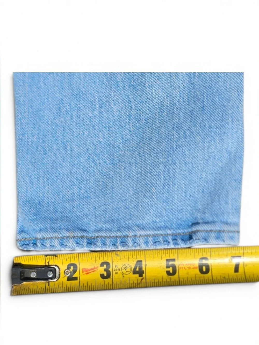 Abercrombie Curve Love 90s Straight Jeans Size 26 Distressed - Picture 5 of 6